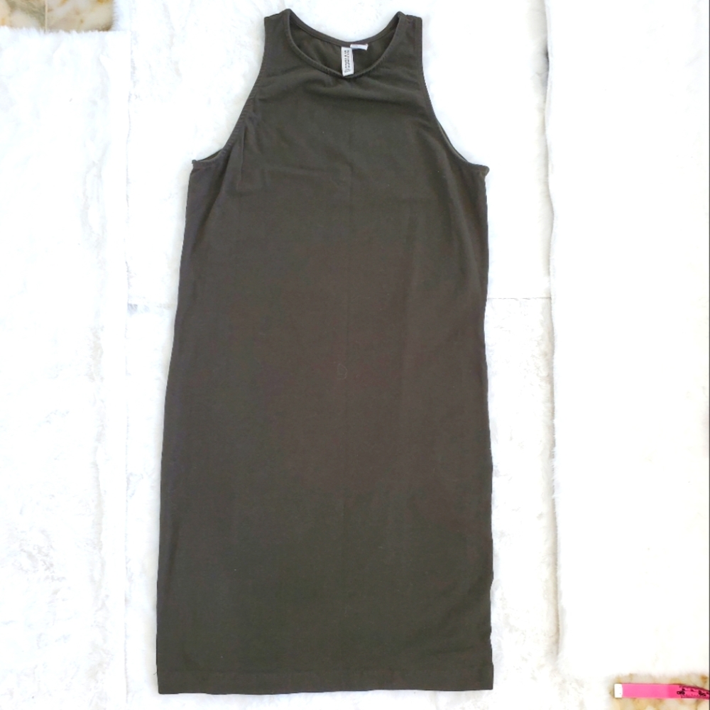 H&M Divided Basic Green dress L